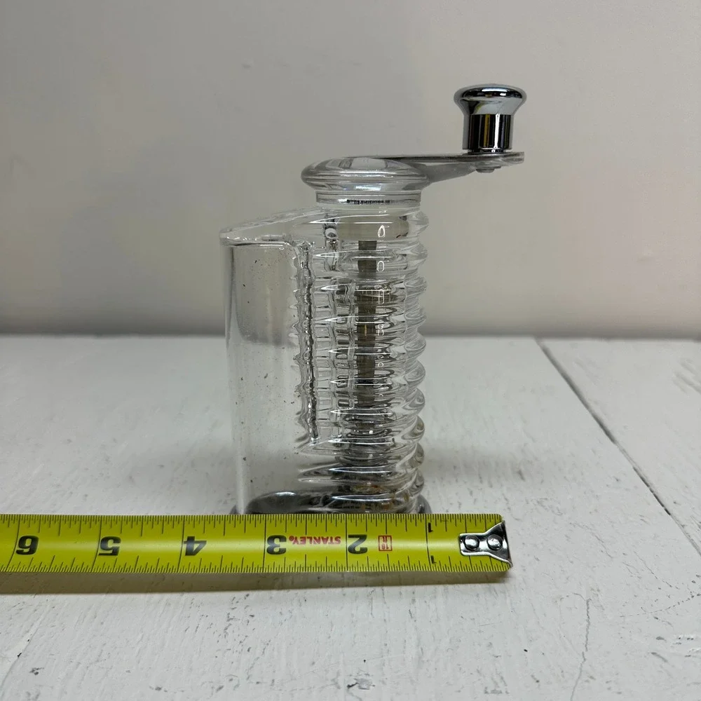 Cole and Mason Nutmeg Mill Grinder Chrome Handle *READ*